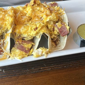 Seven Mile Cafe - Look how they load these breakfast tacos!! - Breakfast & Brunch Near Me - Mesquite, Texas Seven Mile Cafe - Look how they load these breakfast tacos!! - Breakfast & Brunch Near Me - Mesquite, Texas