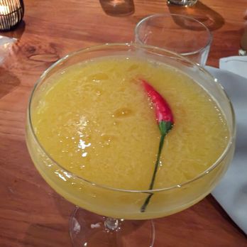Wild Ginger - Mango spicy cocktail - Wine Bars Near Me - Bellevue, Washington