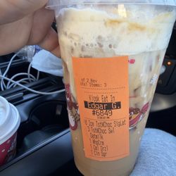 Dunkin' - Iced Cappuccino.
