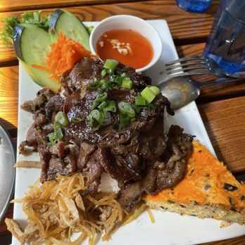 Summer Rolls - Temple City - Charbroiled sliced pork rice plate - Vietnamese Near Me - Temple City, California