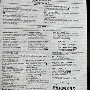 Farmers Kitchen + Bar - New American Near Me - Minneapolis, Minnesota