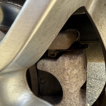Jersey Shore Auto Repair - Old caliper. In desperate need of replacing after being weathered for 6 years. - Auto Repair Near Me - Ocean Gate, New Jersey Jersey Shore Auto Repair - Old caliper. In desperate need of replacing after being weathered for 6 years. - Auto Repair Near Me - Ocean Gate, New Jersey