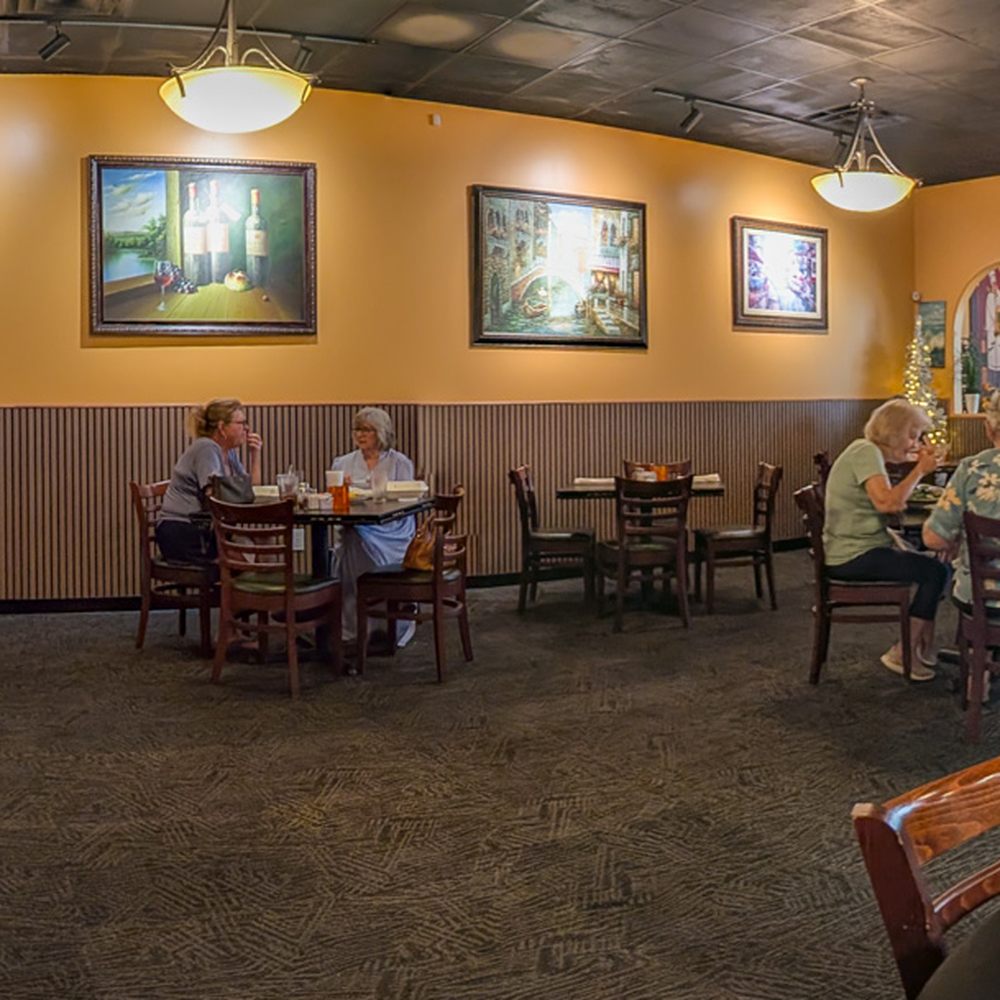 Marsalas Italian Grill - main dining room panorama - Italian Near Me - Huffman, Texas