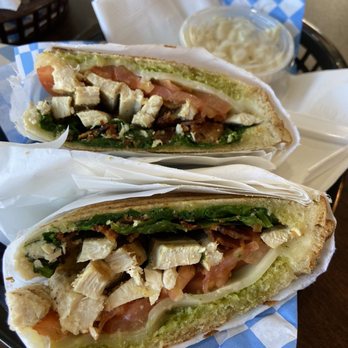 Isabel's Vintage Cafe - Pesto chicken panini. - Cafes Near Me - Ripon, California