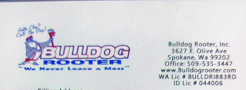 Slide of Bulldog Rooter