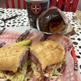 Firehouse Subs - One of the best Pastrami sandwiches I had in a long time.  Soft fresh bread, good veggies, and awesome meat and cheese!    enjoy! - Sandwiches Near Me - Simi Valley, California