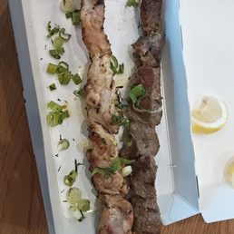 Chicken Skewer & Steak Skewer