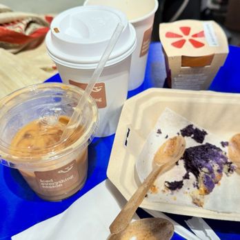 Cafecito - Ube coffee cake - Coffee & Tea Near Me - Jacksonville, Florida Cafecito - Ube coffee cake - Coffee & Tea Near Me - Jacksonville, Florida