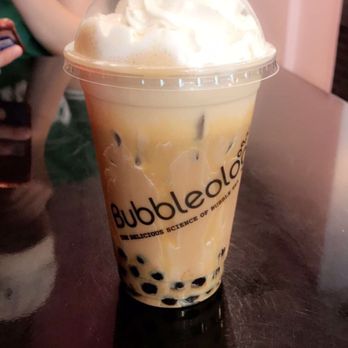 Bubbleology - Caramel latte boba - Bubble Tea Near Me - Leesburg, Virginia