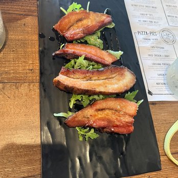 Founders Tavern & Grill - Hot Honey Pork Belly - Comfort Food Near Me - Pasadena, Maryland