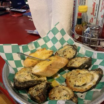 Tia Juanita's Fish Camp - Baked oysters. Delicious! - Seafood Near Me - Beaumont, Texas