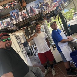 Matt, Cole & Captain Anthony with their friendly, great smiles