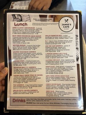 Menu photo 5 Jamie's Cafe Elk Grove, CA