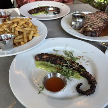 The Cutlery - Pupu time - Duck Fat Fries, Pulehu Tako and Nakamura Cut Prime Rib (gotta gave it Paniolo Style, charred on Kiawe Fire) - Steakhouses Near Me - Honolulu, Hawaii The Cutlery - Pupu time - Duck Fat Fries, Pulehu Tako and Nakamura Cut Prime Rib (gotta gave it Paniolo Style, charred on Kiawe Fire) - Steakhouses Near Me - Honolulu, Hawaii