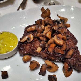 Zenith Steakhouse - Ribeye with bearnaise and mushrooms - Steakhouses Near Me - Flagstaff, Arizona Zenith Steakhouse - Ribeye with bearnaise and mushrooms - Steakhouses Near Me - Flagstaff, Arizona