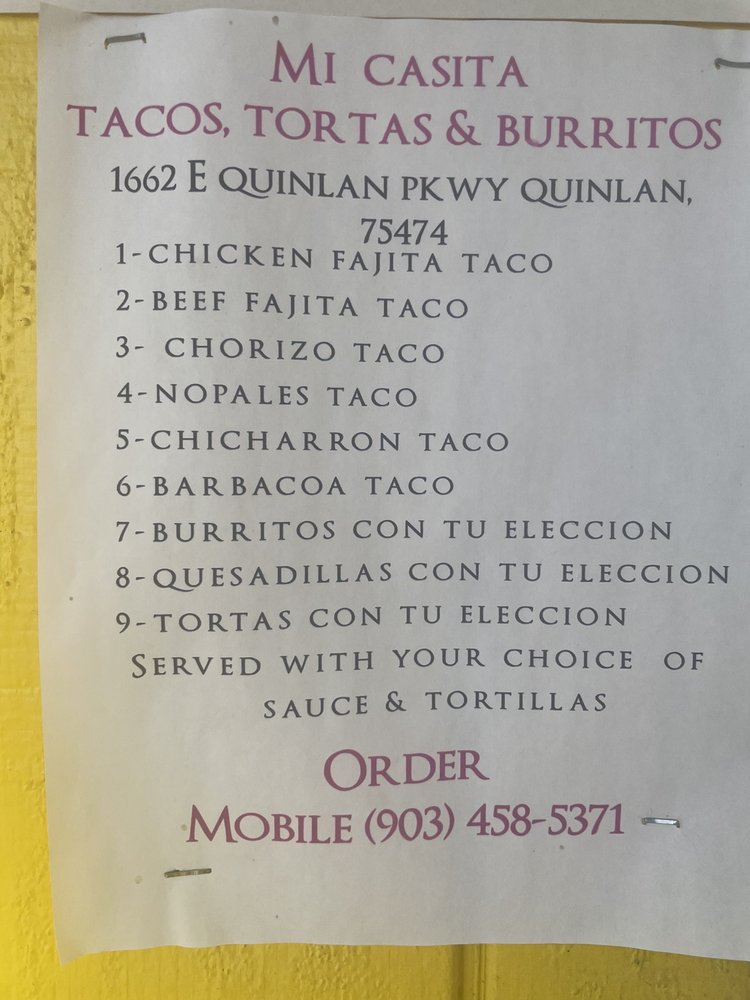 Mi Casita Taqueria & Burritos