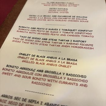 My Fucking Restaurant - Menu - Gluten-Free Near Me - Barcelona, B My Fucking Restaurant - Menu - Gluten-Free Near Me - Barcelona, B