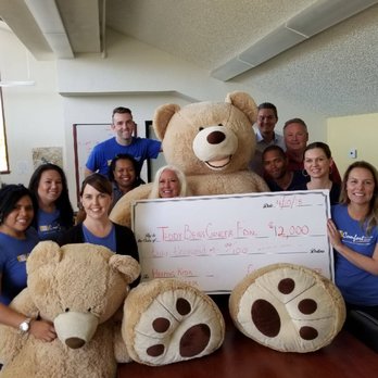 Comfort Real Estate - Delivering our check to the Teddy Bear Foundation in SB. - Property Management Near Me - Ventura, California Comfort Real Estate - Delivering our check to the Teddy Bear Foundation in SB. - Property Management Near Me - Ventura, California