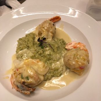 Criollo Restaurant - Stuffed shrimp Risotto -- very rich - New American Near Me - New Orleans, Louisiana