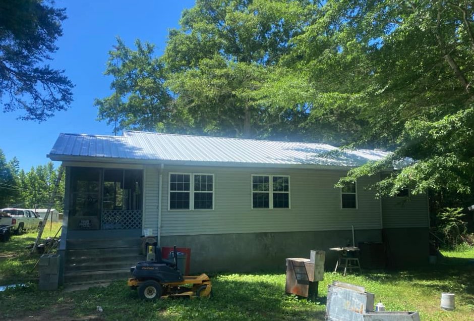 Slide of Backwoods Roofing