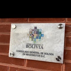 Consulado Bolivia Washington - Sign