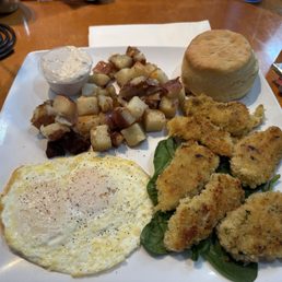 Pan-Fried Yaquina Bay Oysters Pan-Fried Yaquina Bay Oysters