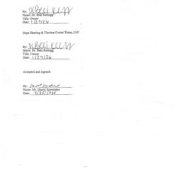 Hope Hearing & Tinnitus Center - Here is the agreement saying that if I returned the devices, they would refund me. I returned the devices and they did not refund me. Liars.