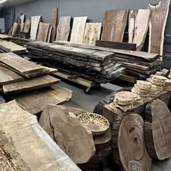 Reclaimed Secrets - Our extensive inventory includes a variety of wood types, live edge slabs, live edge cookies,FAS White oak,FAS Walnut and Rain tree lumber.