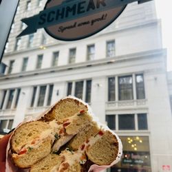Schmear It - Loxsmith on everything bagel | Nov 2022