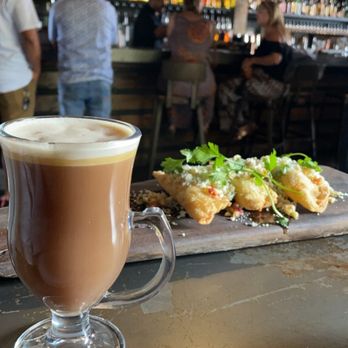 1909 - Irish Coffee and shrimp and crab empanada - Bars Near Me - Temecula, California 1909 - Irish Coffee and shrimp and crab empanada - Bars Near Me - Temecula, California