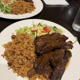 Jerk Ribs Meal Jerk Ribs Meal