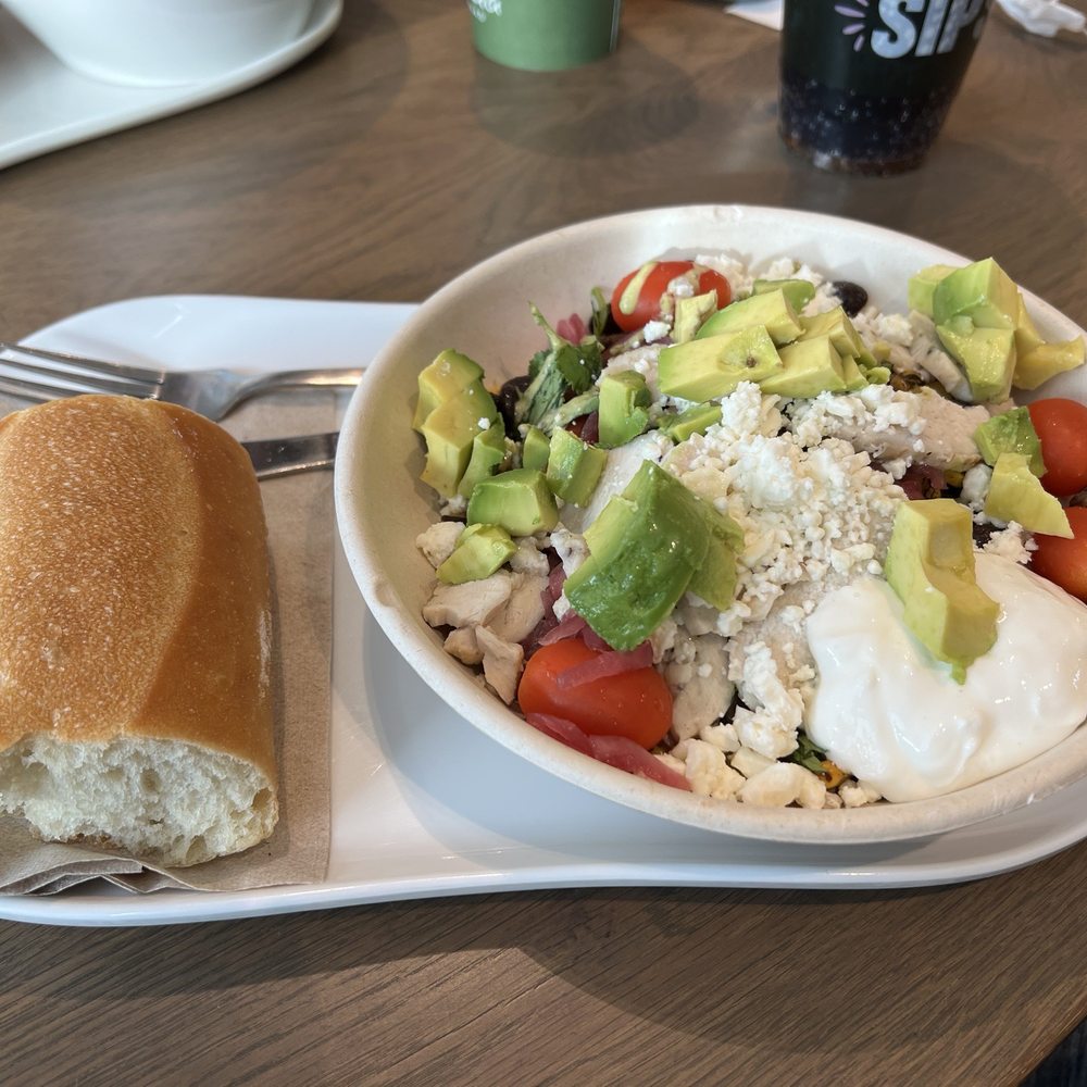 Panera Bread - My friends, Baja bowl with fresh avocado, and French bread was yummy - Sandwiches Near Me - Hampton, Virginia