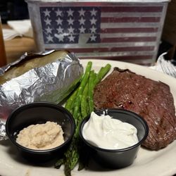 Bootlegger Casino - Sirloin dinner