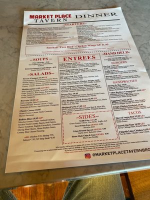 Menu photo 3 Market Place Tavern - Brookfield Brookfield, CT Menu photo 3 Market Place Tavern - Brookfield Brookfield, CT