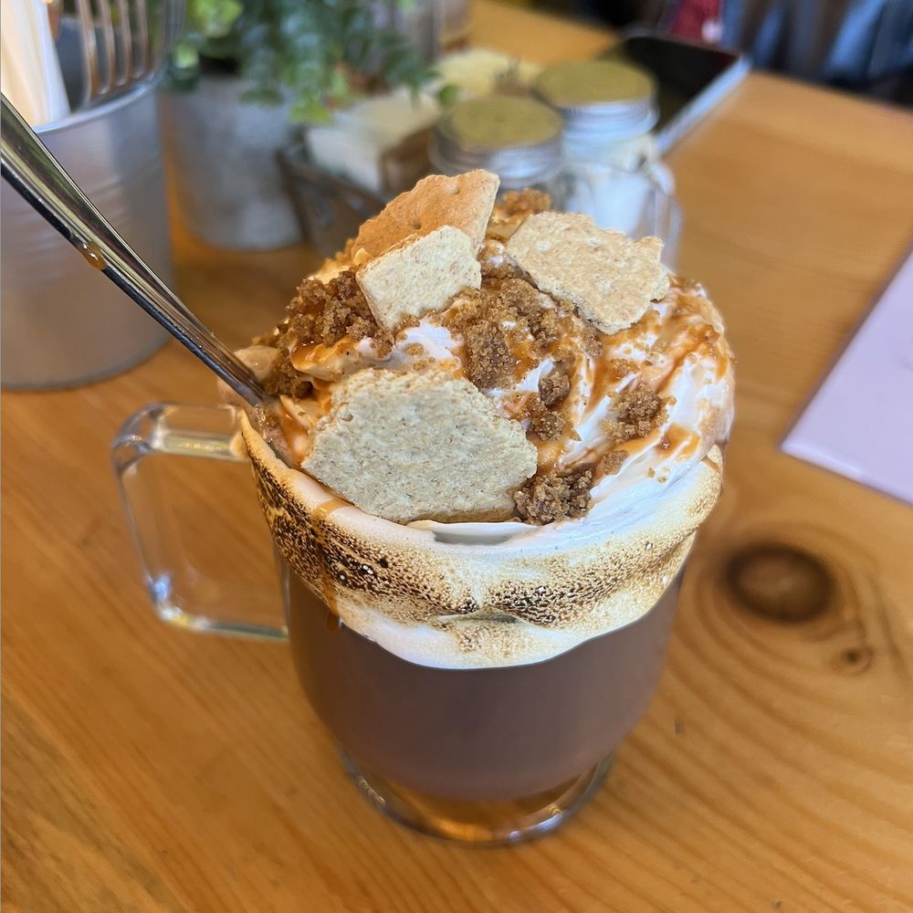 pumpkin smores cocoa