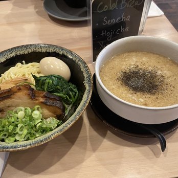 Cha Menya - Soup,pork,noodles,spinach,egg,green onions - Ramen Near Me - Douglaston, New York Cha Menya - Soup,pork,noodles,spinach,egg,green onions - Ramen Near Me - Douglaston, New York