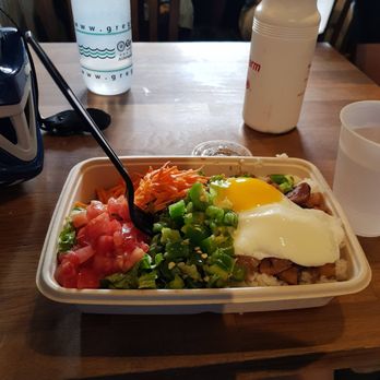Sizzle&Crunch - Grilled chicken bowl with egg - Vietnamese Near Me - Seattle, Washington Sizzle&Crunch - Grilled chicken bowl with egg - Vietnamese Near Me - Seattle, Washington