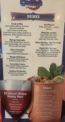 Menu photo 7 Mr Chubby's Wings Ponte Vedra Beach, FL