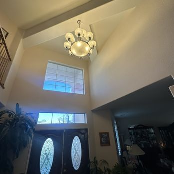 Mike The Handyman - Just helped client change out Light Bulbs - Electricians Near Me - Fontana, California