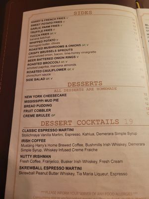 Menu photo 2 Mustang Harry's New York, NY