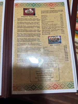 Menu photo 2 Dos Amigos Rio Grande, NJ