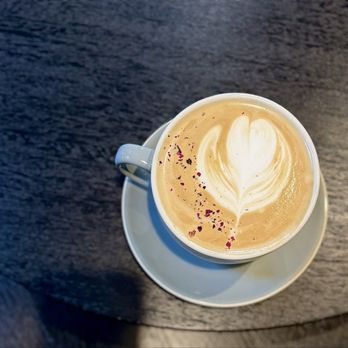 Hypergoat  Coffee Roasters - latte of the month - the bouquet - Coffee & Tea Near Me - Alexandria, Virginia