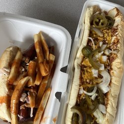 The Hotdog Cafe - Polish boy and big daddy footlong