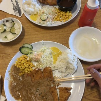 Pungnyeon Katsu - Pork katsu and chicken katsu (brown and Japanese sauce) - Japanese Near Me - Philadelphia, Pennsylvania