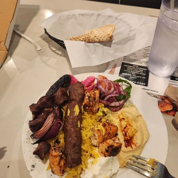 WTFalafel - Tour of Beirut Combo Plate this meal was absolutely delicious and big enough portion to have some leftover! - Falafel Near Me - Moreno Valley, California WTFalafel - Tour of Beirut Combo Plate this meal was absolutely delicious and big enough portion to have some leftover! - Falafel Near Me - Moreno Valley, California