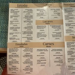 Hotel Irma - Menu