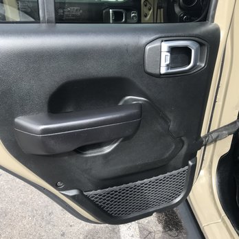Creative Car Care - Back door panel cleaned - Auto Detailing Near Me