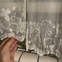 Twins Laundromat - This is the job they did on my grandmother's curtains