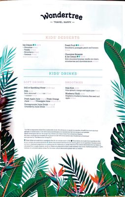 Menu photo 3 Wondertree Horley, WSX Menu photo 3 Wondertree Horley, WSX
