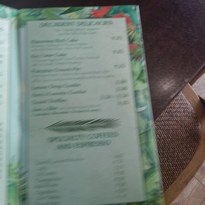 Menu photo 5 Amy's On the Avenue Crystal River, FL